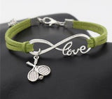 Infinity Tennis Love Bracelet -