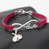 Infinity Tennis Love Bracelet -