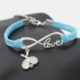 Infinity Tennis Love Bracelet -
