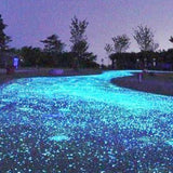 GLOW-IN-THE-DARK GARDEN PEBBLES