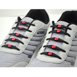 ✮Running✮ -No Tie- Silicone Shoelaces [ 75%OFF ]