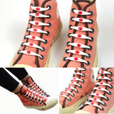 ✮Running✮ -No Tie- Silicone Shoelaces [ 75%OFF ]