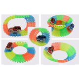 Glowing Toy Car Racing Set- 50% OFF